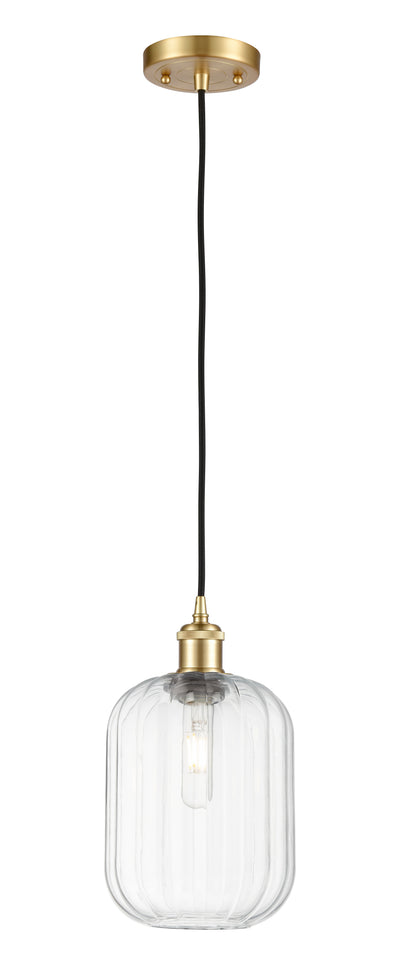 Ballston Mini Pendant Antique Brass Finish