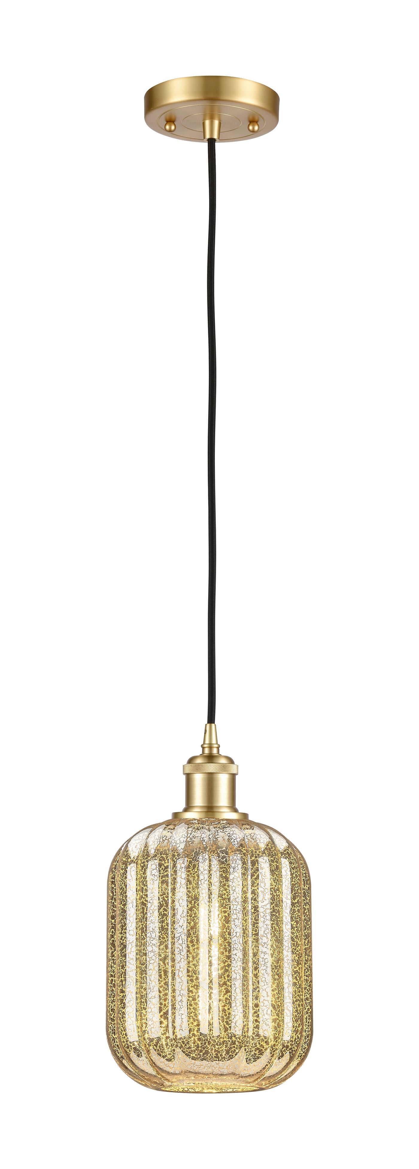 Ballston Mini Pendant Antique Brass Finish