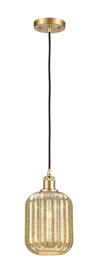 Ballston Mini Pendant Antique Brass Finish