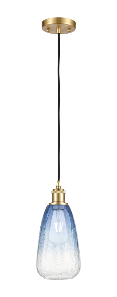 Ballston Mini Pendant Antique Brass 6 Inch