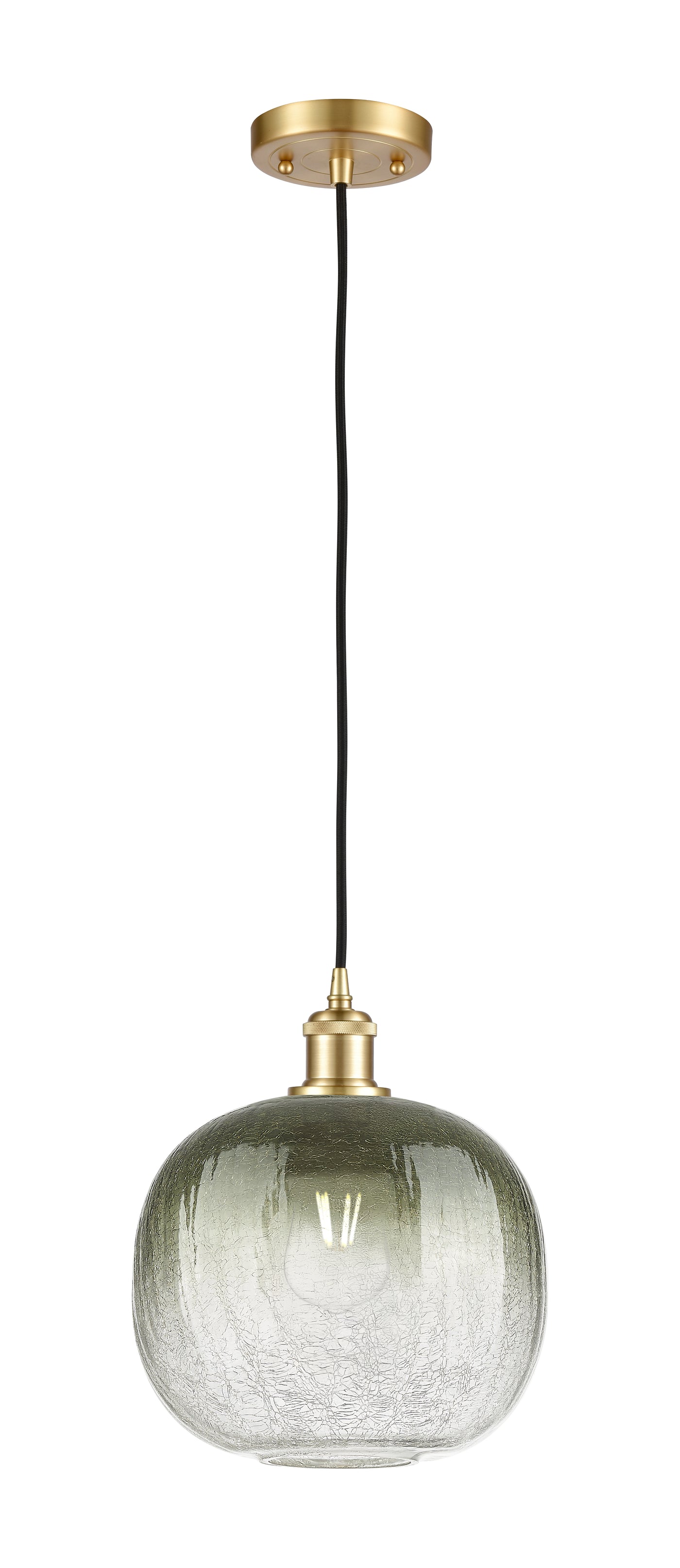 Ballston Mini Pendant Antique Brass Finish