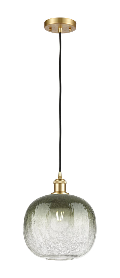 Ballston Mini Pendant Antique Brass Finish