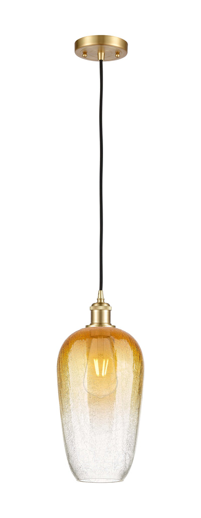 Ballston Mini Pendant Antique Brass 7 Inch
