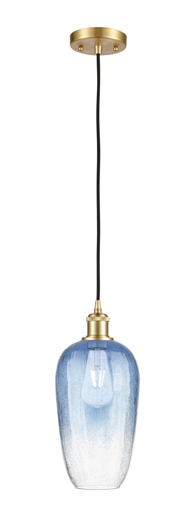 Ballston Mini Pendant Antique Brass 7 Inch