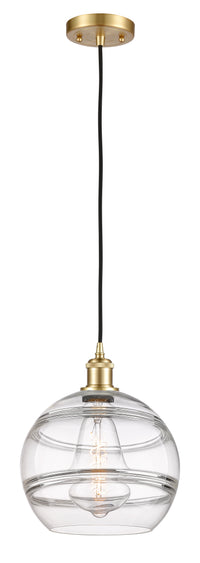 Ballston Mini Pendant Antique Brass Finish