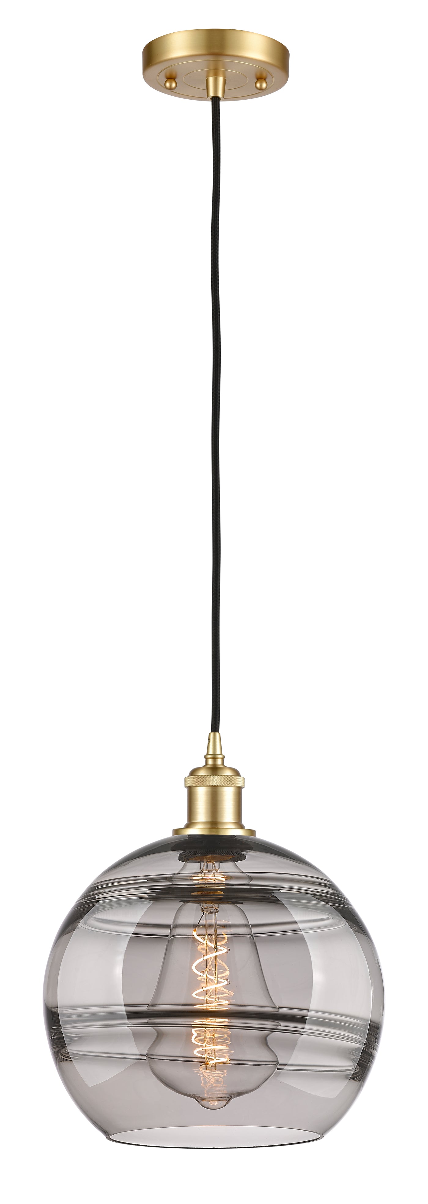 Ballston Mini Pendant Antique Brass Finish