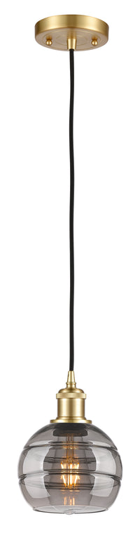 Ballston Mini Pendant Antique Brass Finish