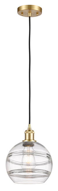 Ballston Mini Pendant Antique Brass Finish