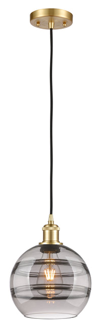 Ballston Mini Pendant Antique Brass Finish
