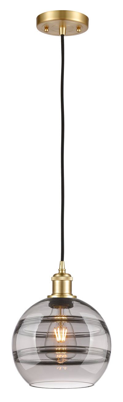Ballston Mini Pendant Antique Brass Finish