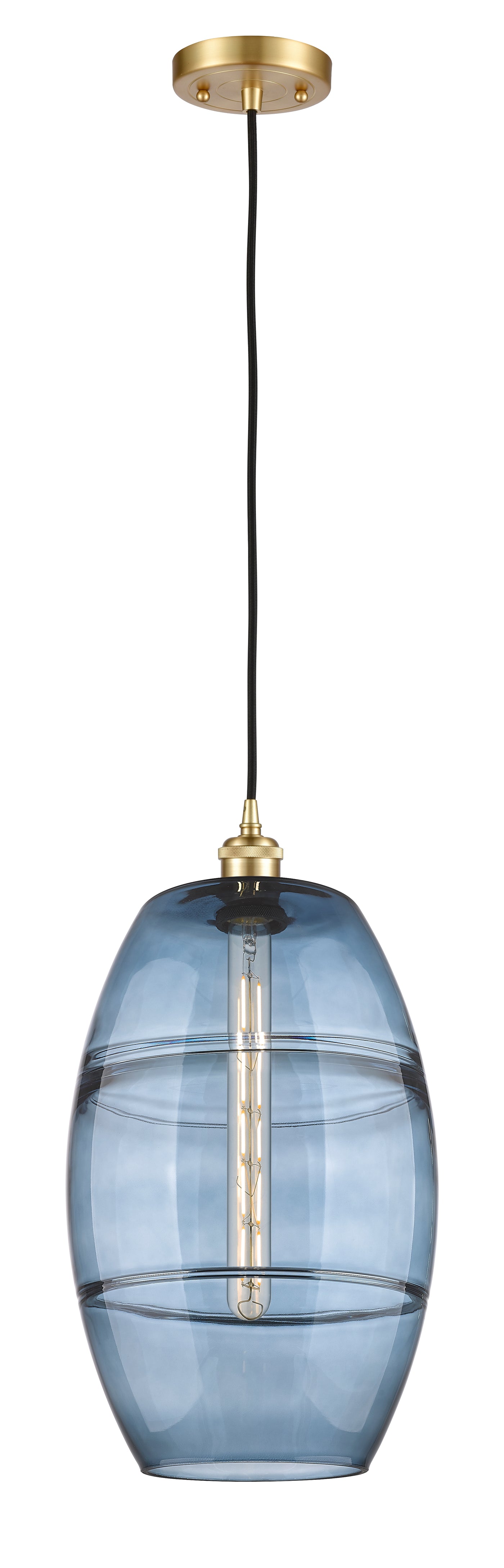 Ballston Mini Pendant Antique Brass Finish