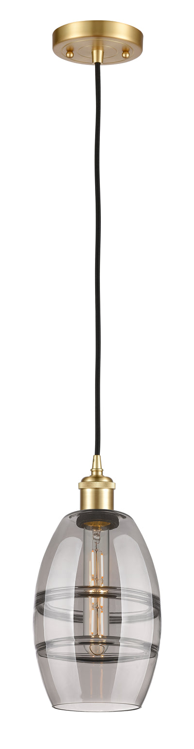 Ballston Mini Pendant Antique Brass Finish