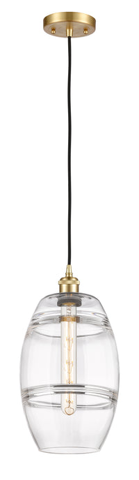 Ballston Mini Pendant Antique Brass Finish