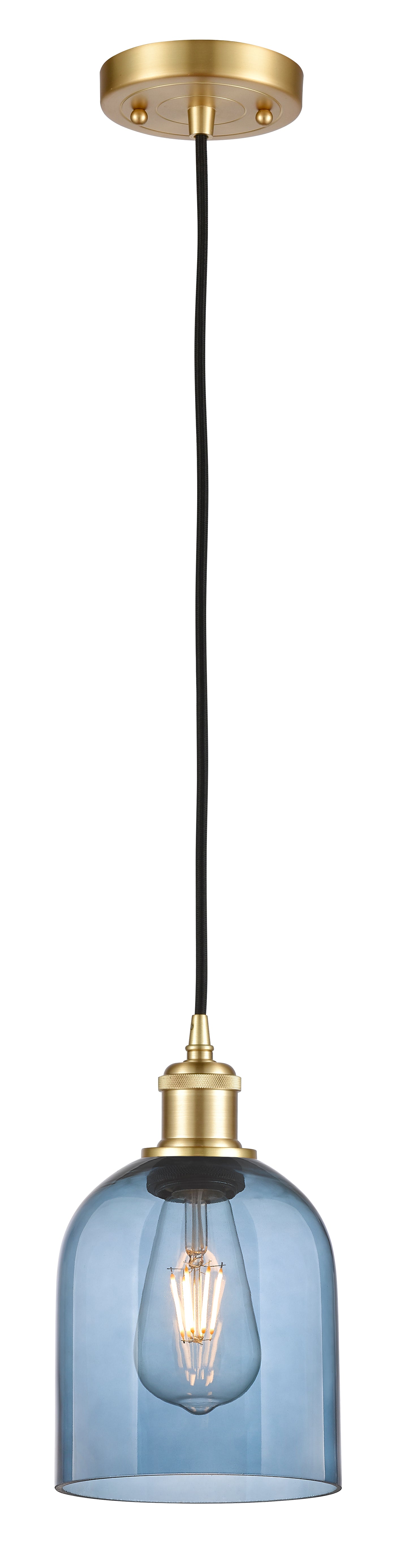 Ballston Mini Pendant Antique Brass Finish