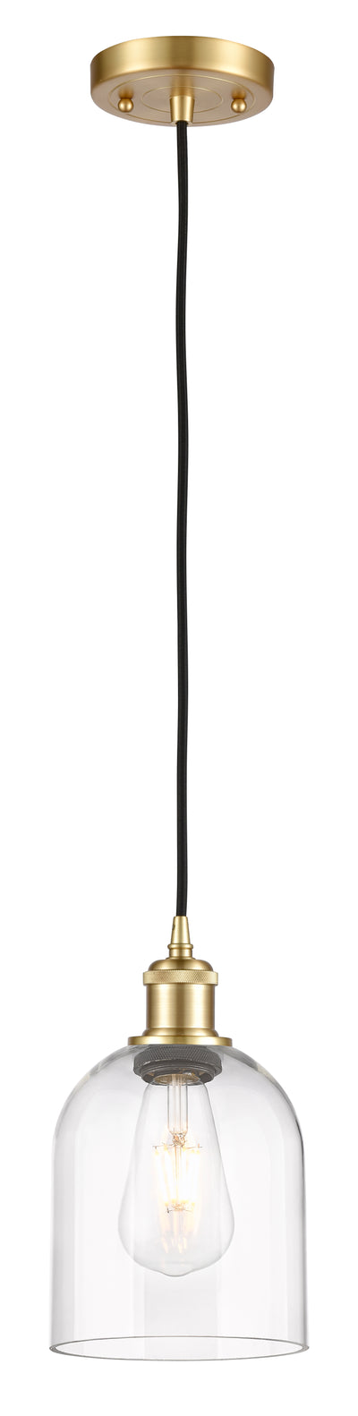 Ballston Mini Pendant Antique Brass Finish
