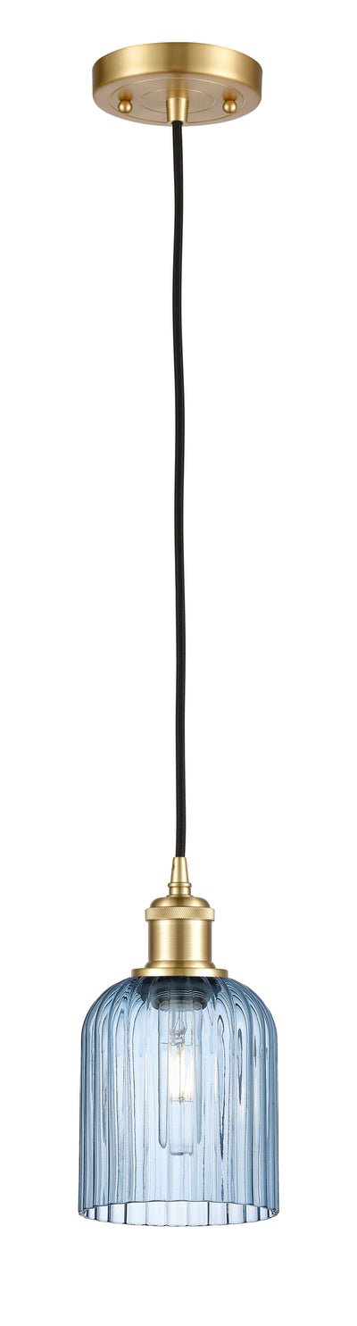 Ballston Mini Pendant Antique Brass Finish
