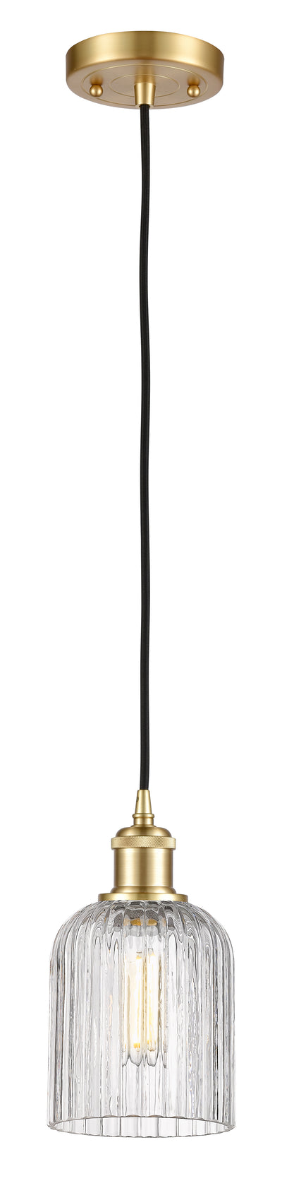 Ballston Mini Pendant Antique Brass Finish