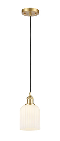 Ballston Mini Pendant Antique Brass Finish