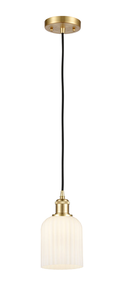 Ballston Mini Pendant Antique Brass Finish