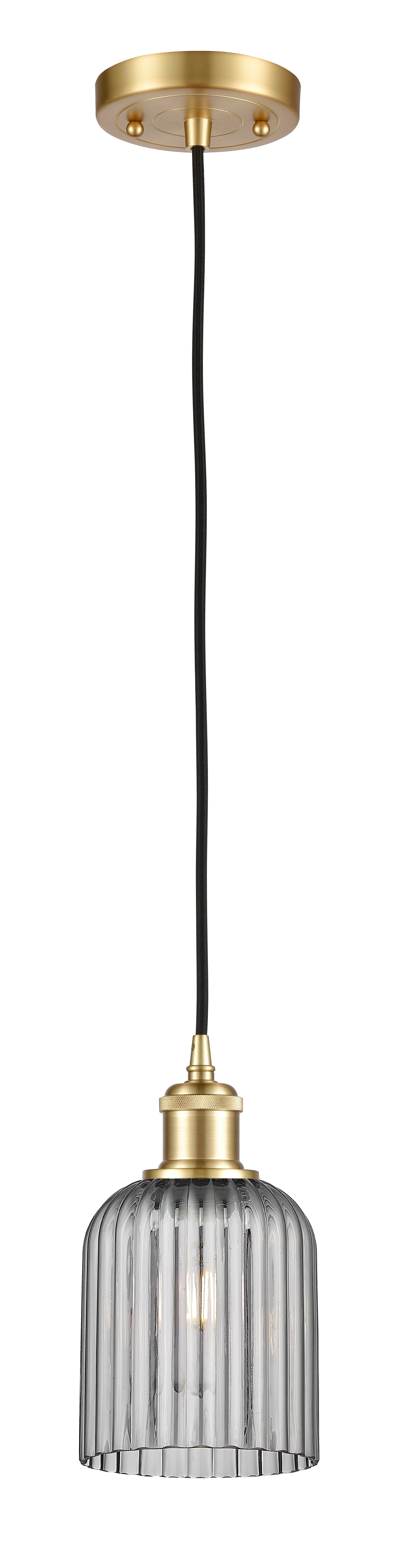 Ballston Mini Pendant Antique Brass Finish