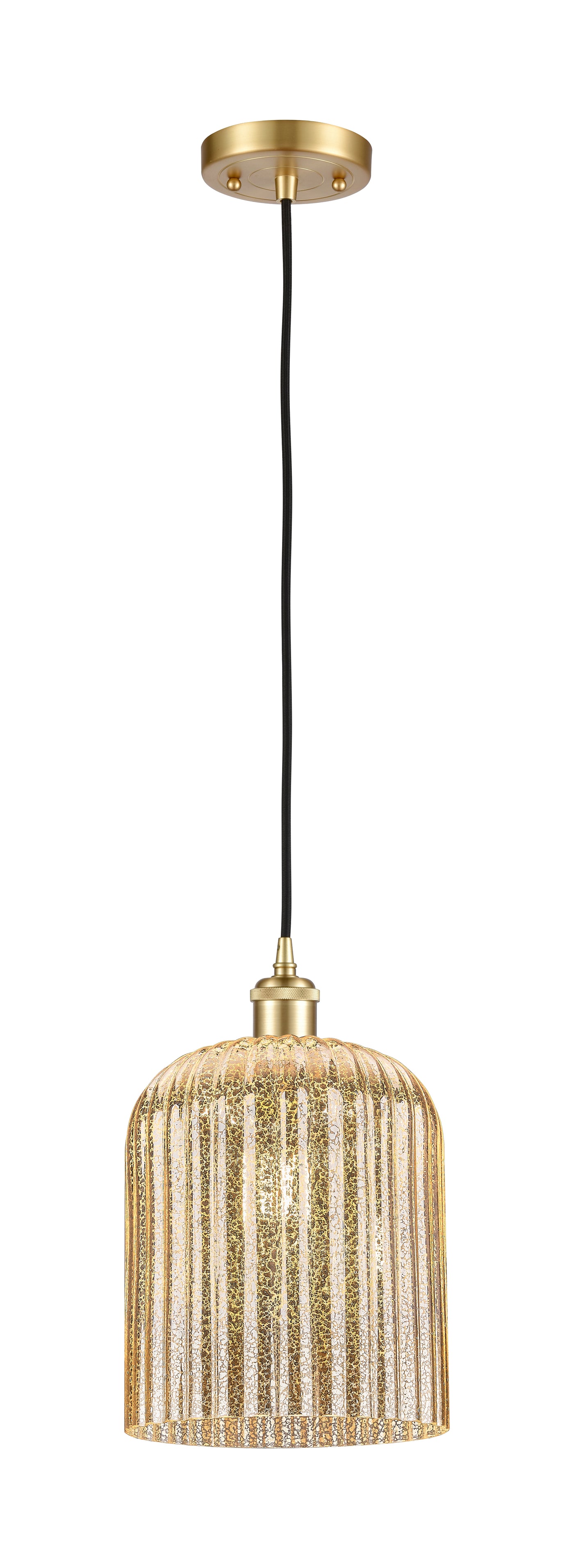 Ballston Mini Pendant Antique Brass 5 Inch