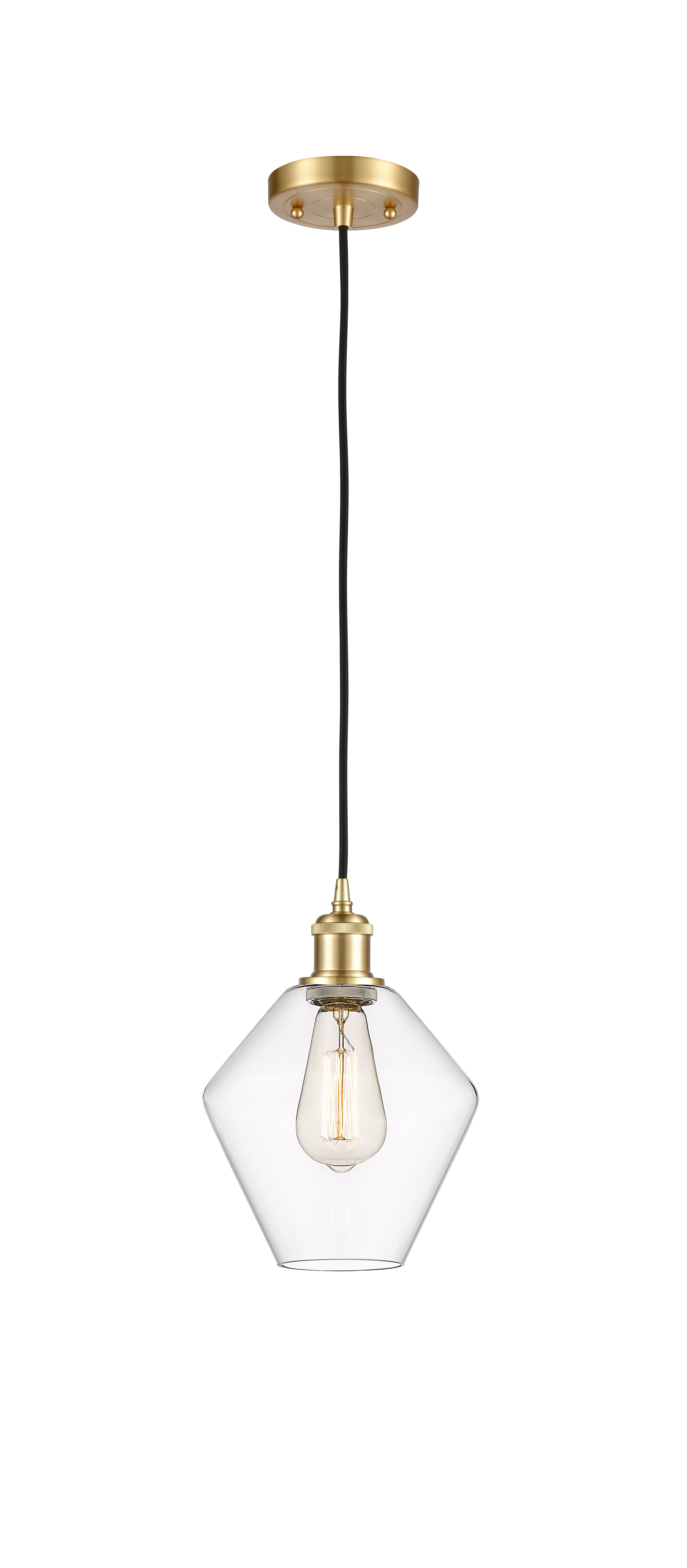 Ballston Mini Pendant Antique Brass Finish