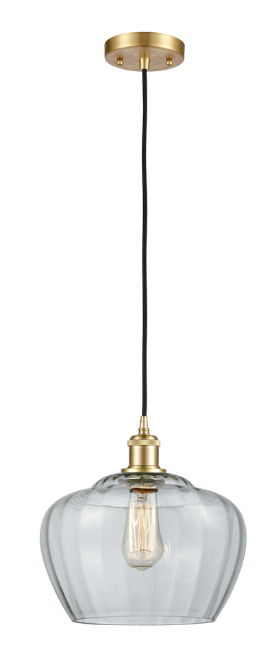 Ballston Mini Pendant Antique Brass Finish