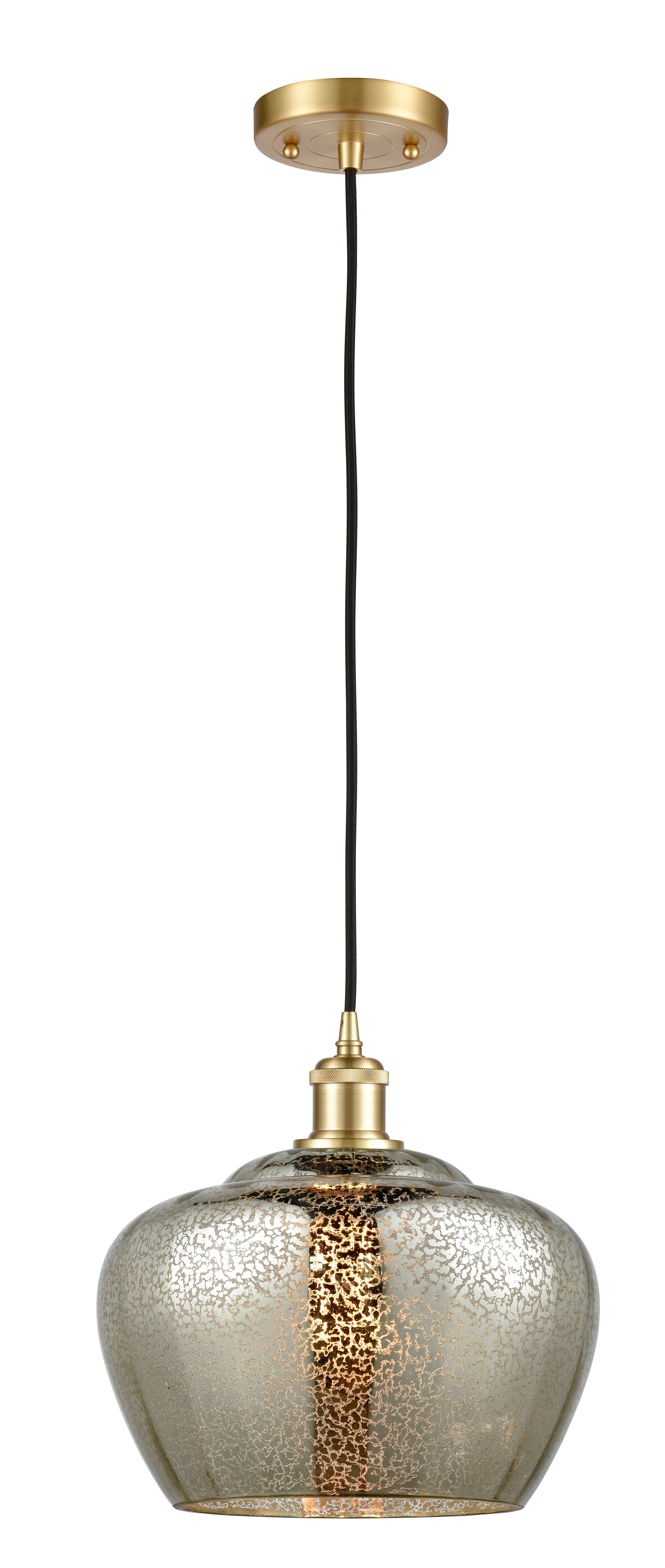 Ballston Mini Pendant Antique Brass Finish