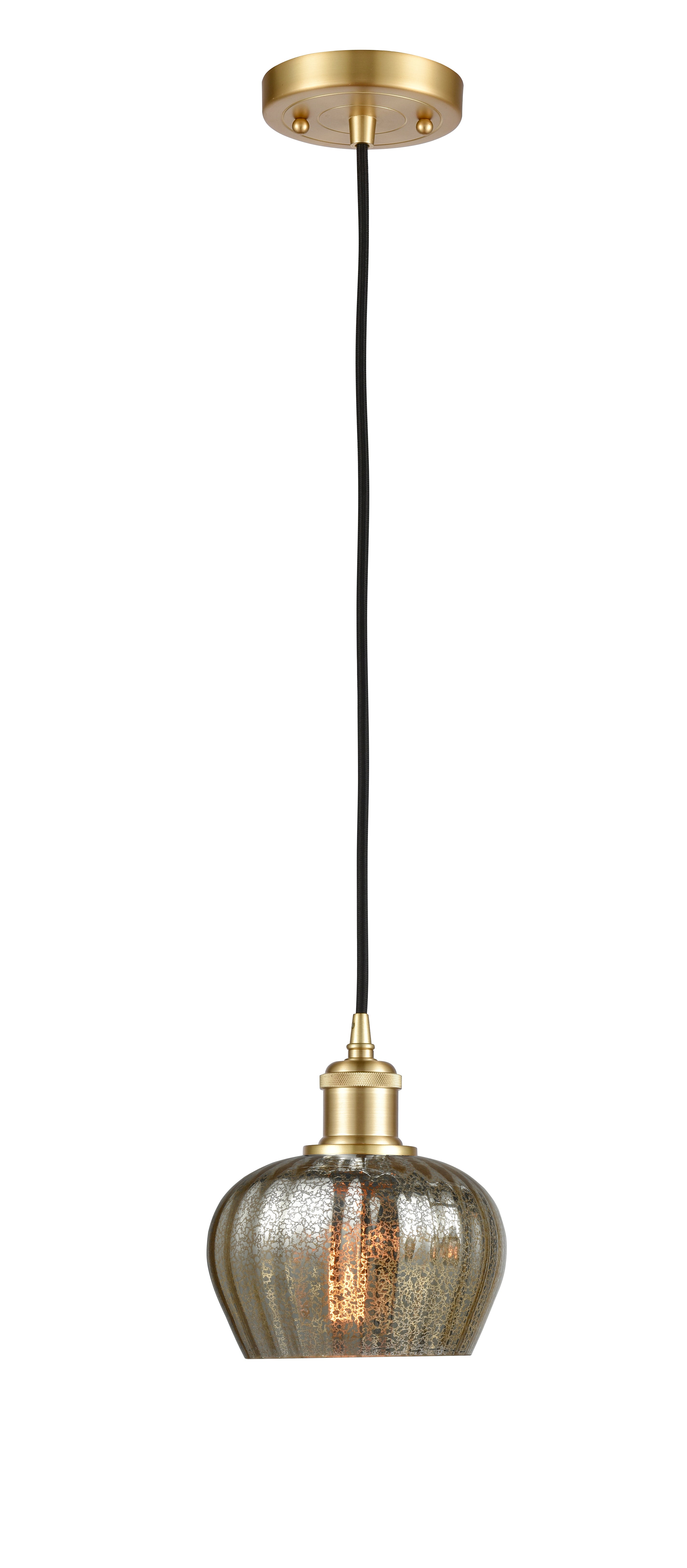 Ballston Mini Pendant Antique Brass Finish