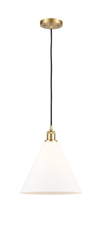 Ballston Mini Pendant Antique Brass Finish