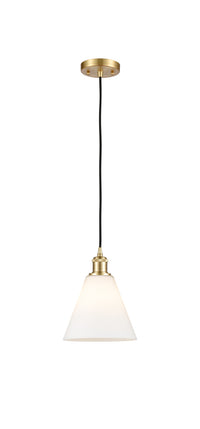 Ballston Mini Pendant Antique Brass Glass