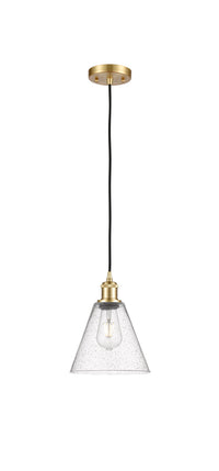 Ballston Mini Pendant Antique Brass Glass