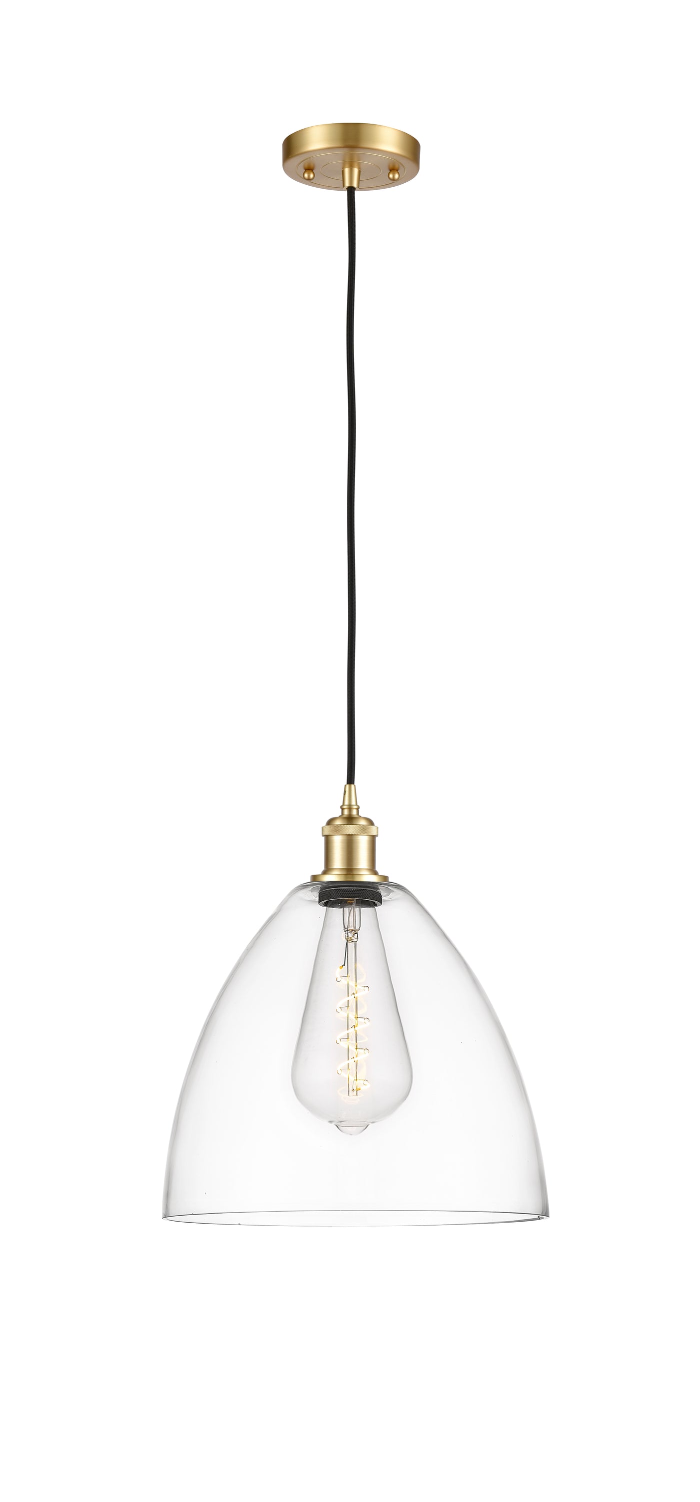 Ballston Mini Pendant Antique Brass