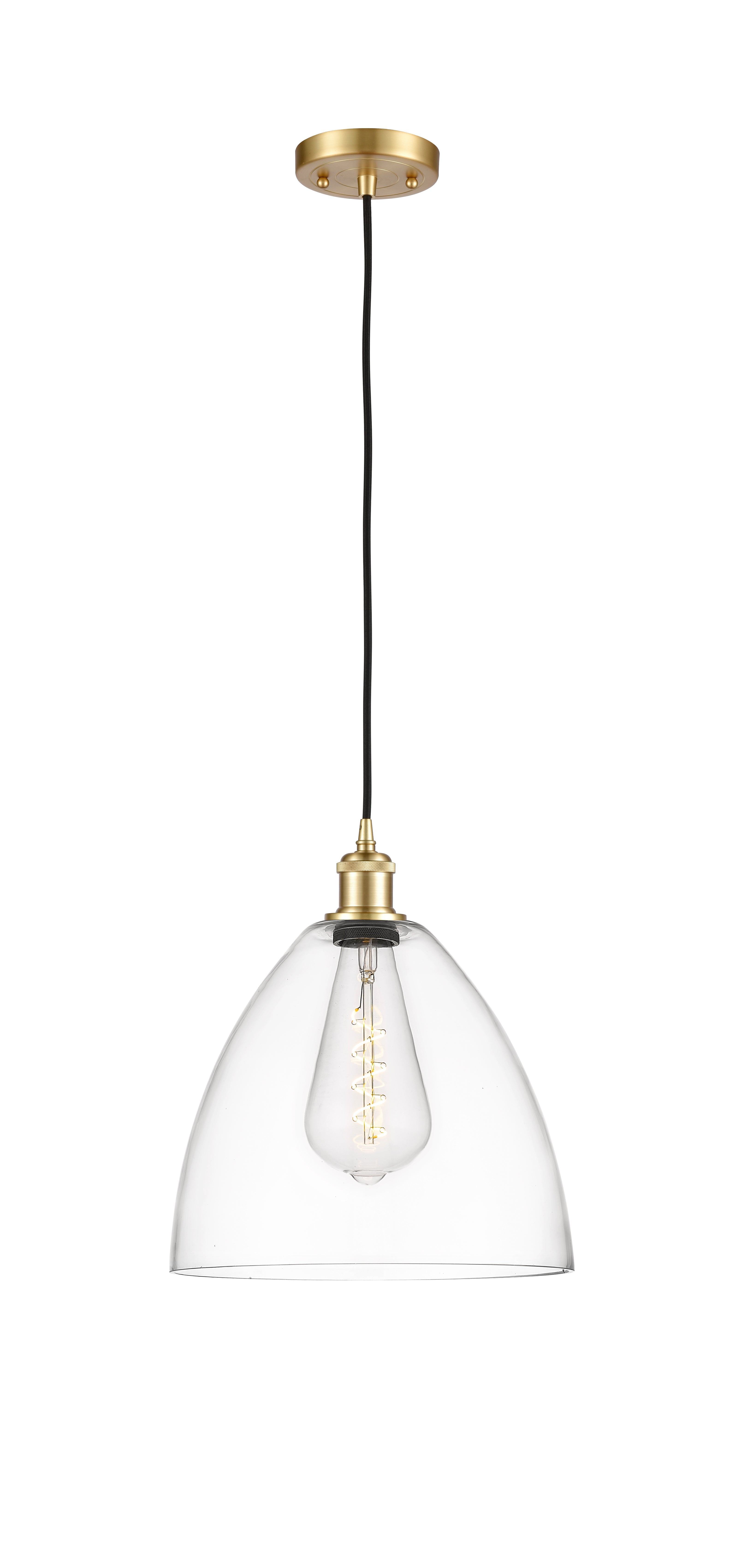 Ballston Mini Pendant Antique Brass