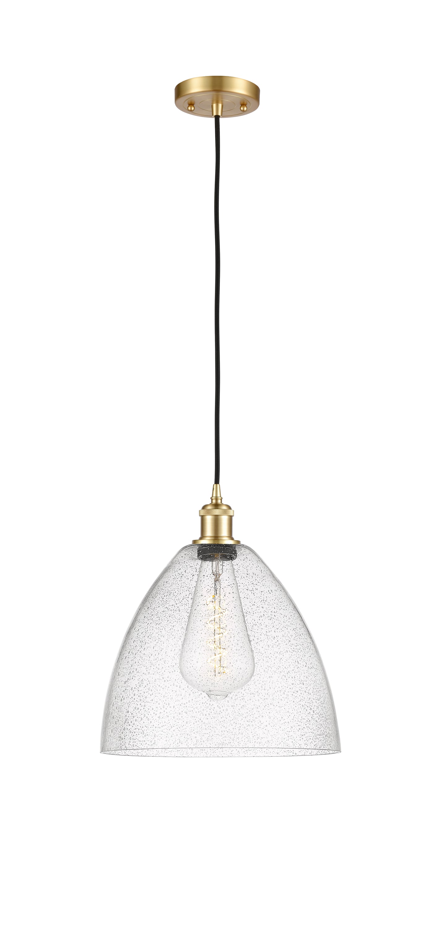 Ballston Mini Pendant Antique Brass Finish