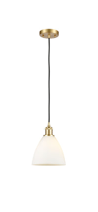 Ballston Mini Pendant Antique Brass Finish