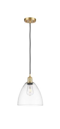 Ballston Mini Pendant Antique Brass Finish