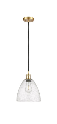 Ballston Mini Pendant Antique Brass Finish