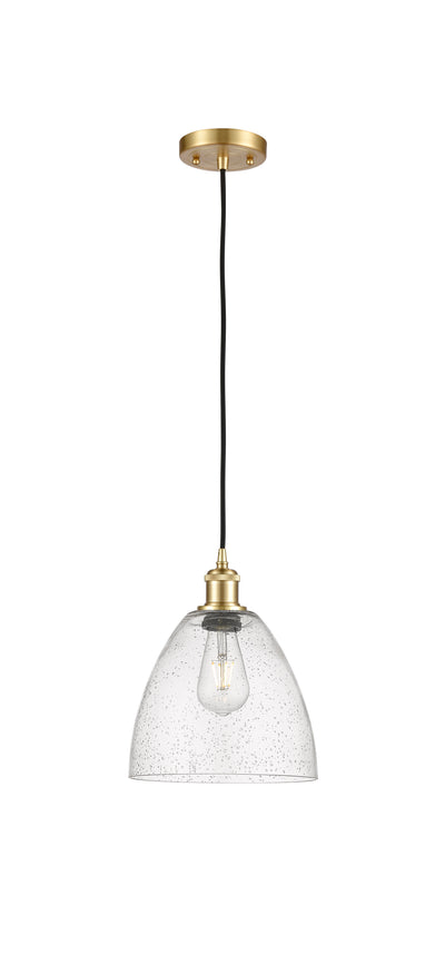 Ballston Mini Pendant Antique Brass Finish