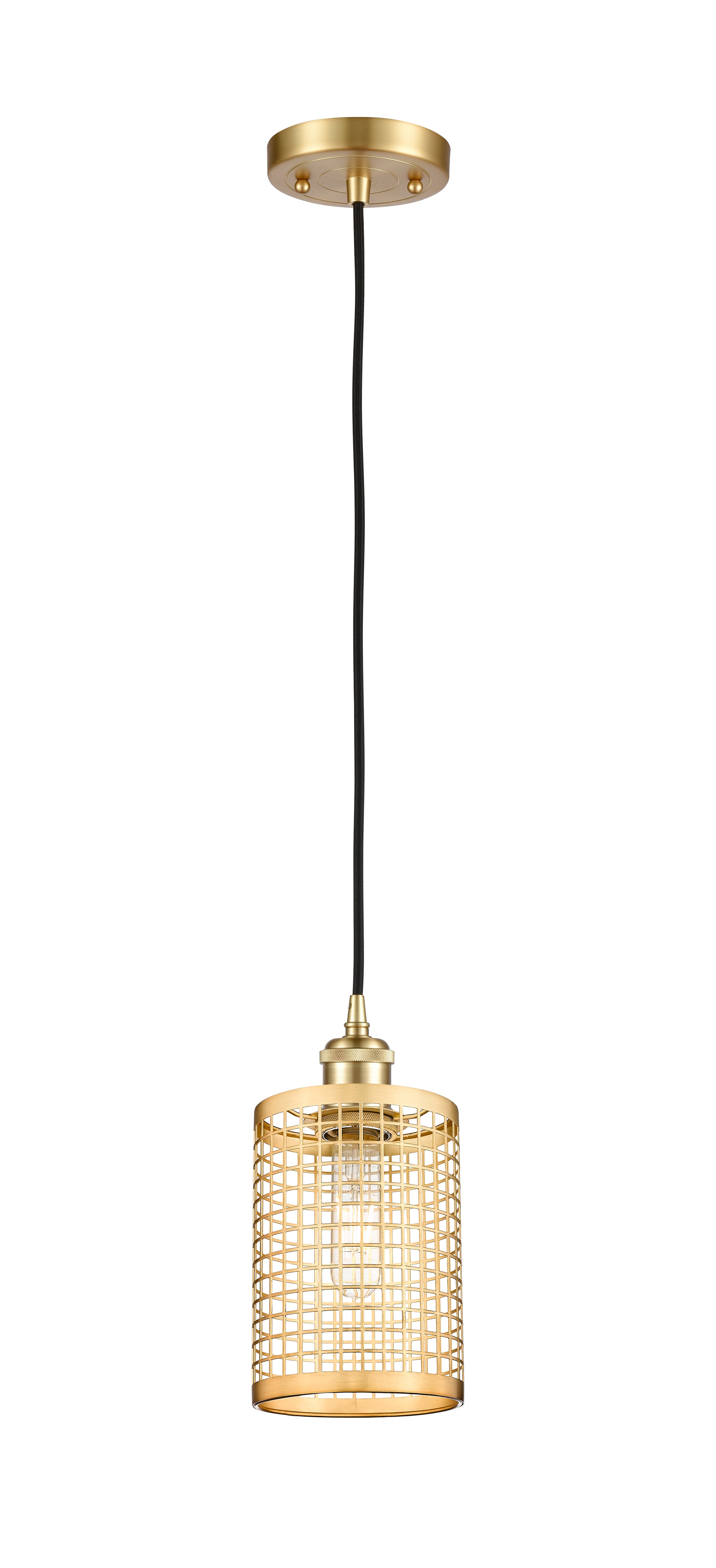 Ballston Mini Pendant Antique Brass Finish