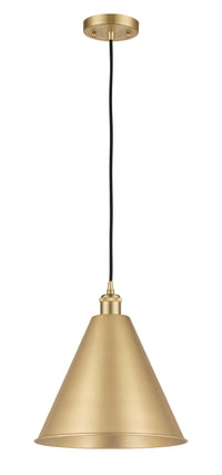Ballston Mini Pendant Antique Brass 16 Inch