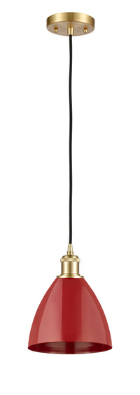 Ballston Mini Pendant Antique Brass Finish