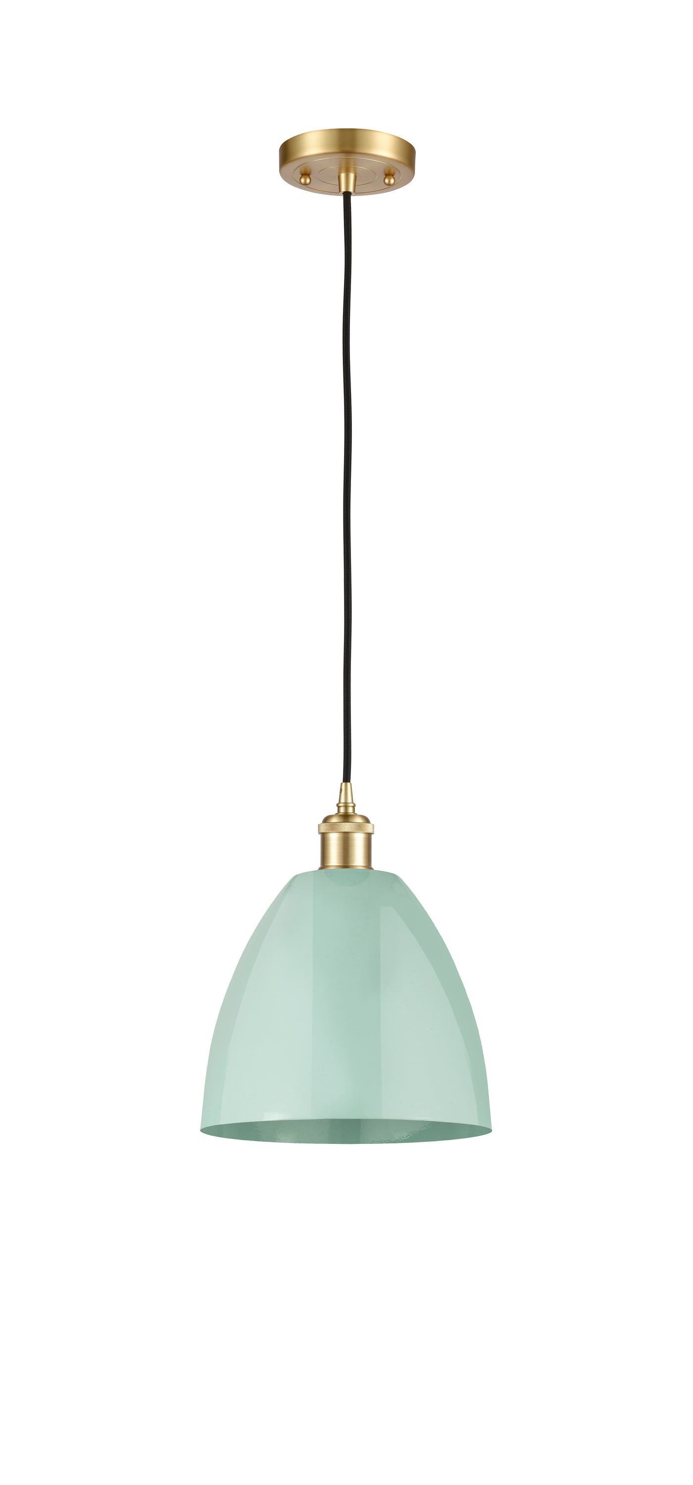 Ballston Mini Pendant Antique Brass Finish