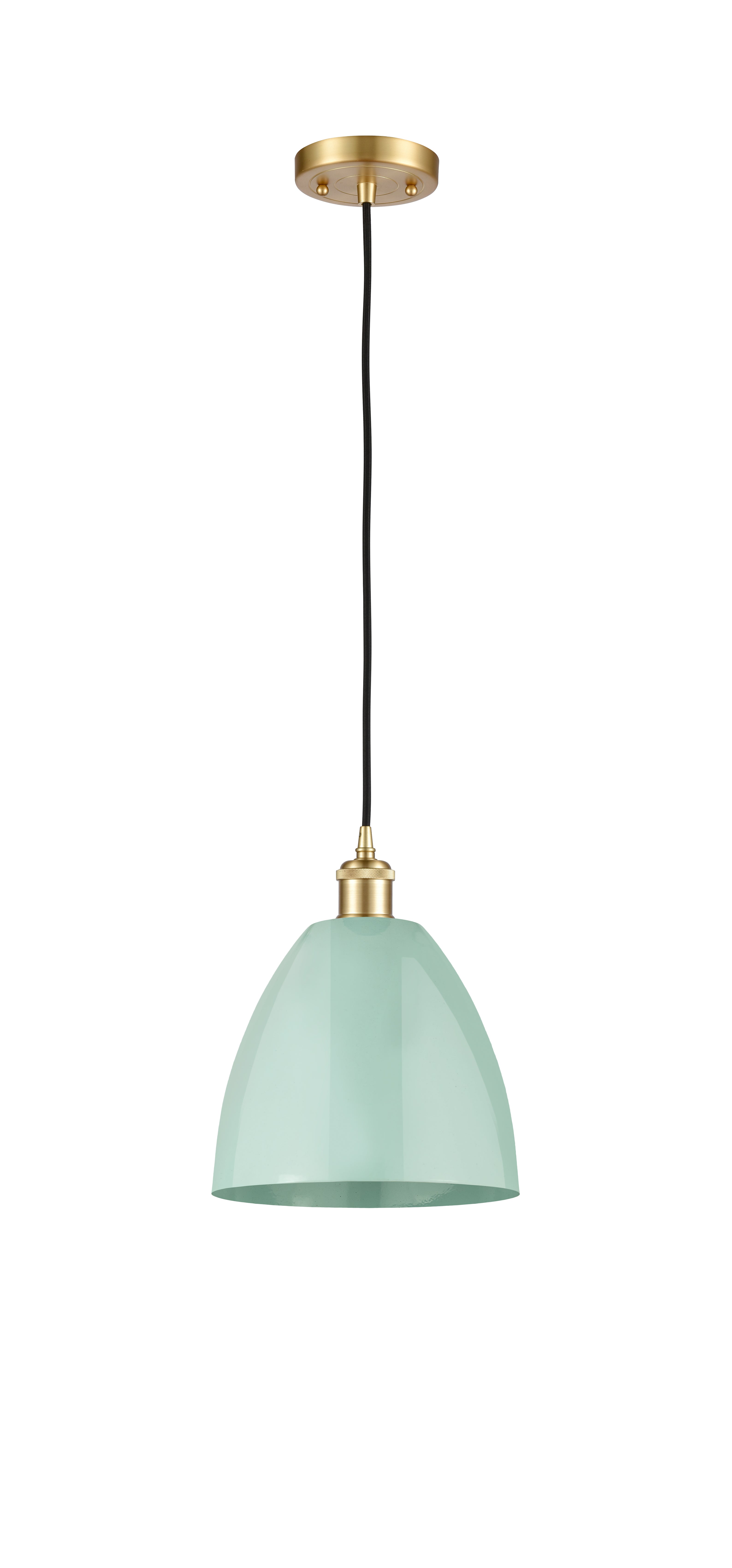 Ballston Mini Pendant Antique Brass Finish