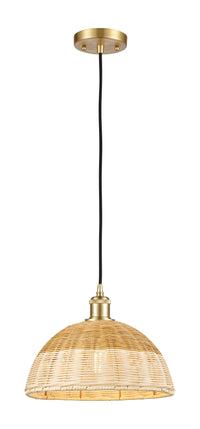 Ballston Mini Pendant Antique Brass Finish