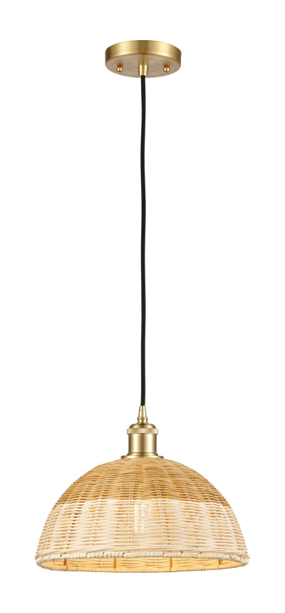 Ballston Mini Pendant Antique Brass Finish