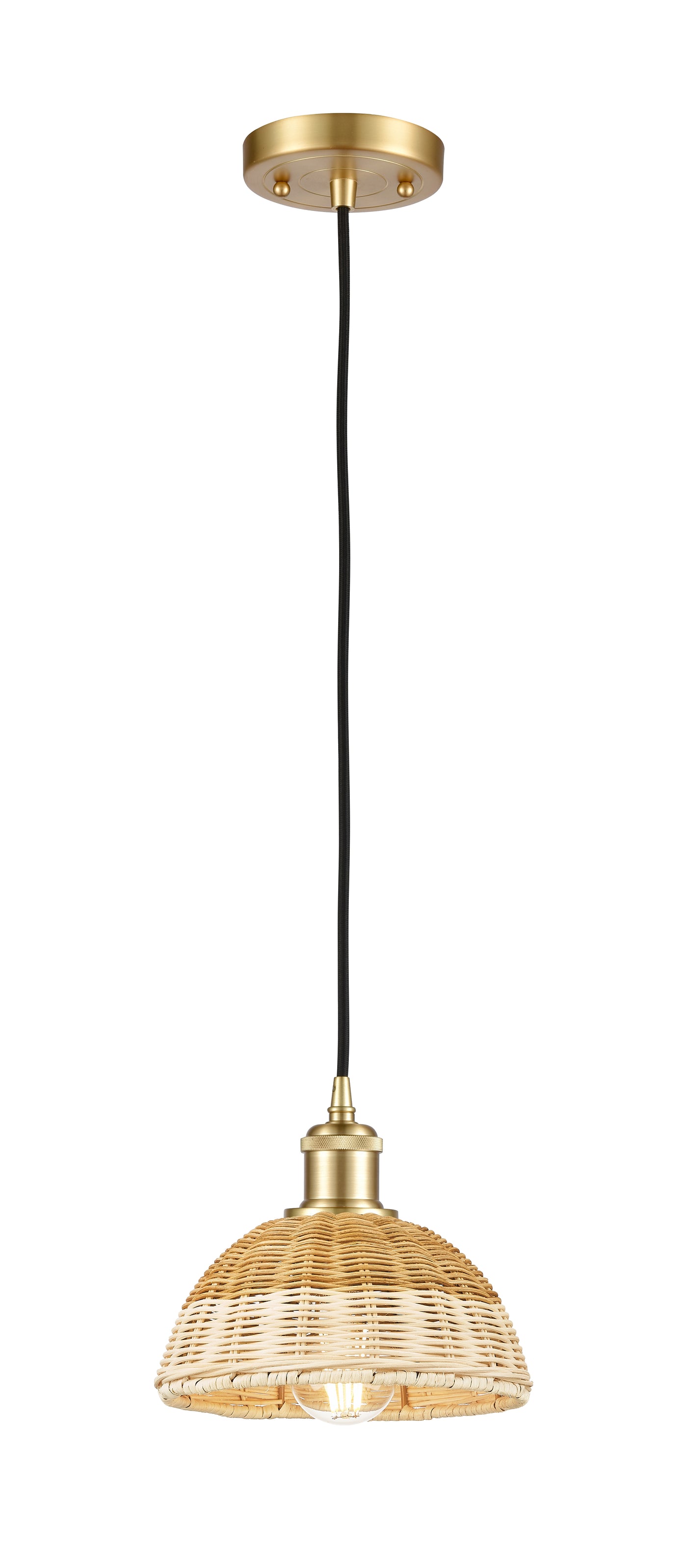Ballston Mini Pendant Cast Brass 9.5 Height