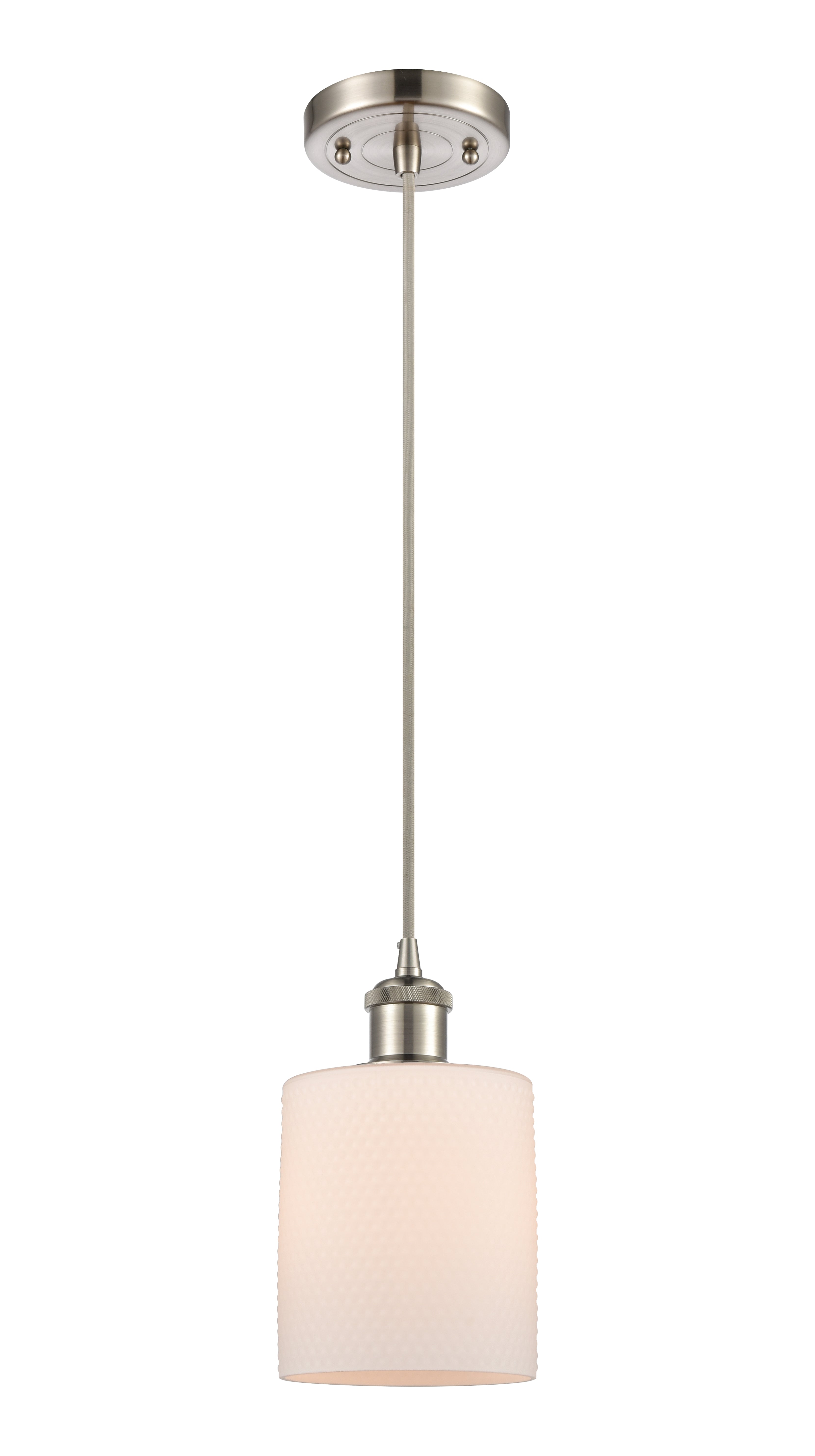Ballston Mini Pendant Antique Brass Finish