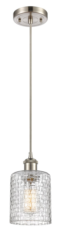 Ballston Mini Pendant 5 Inch Antique Brass