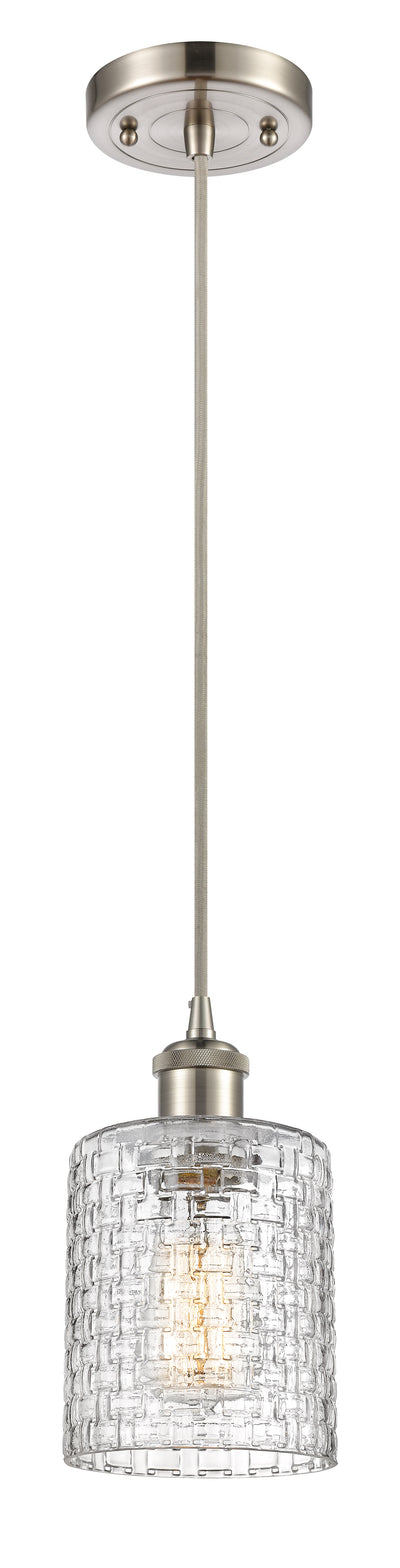 Ballston Mini Pendant 5 Inch Antique Brass